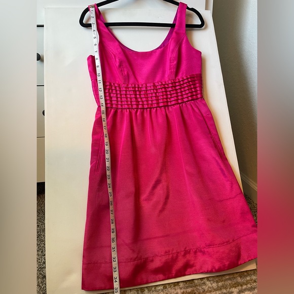 Shoshanna Fushia Mini Sleeveless Dress 4 - Picture 14 of 15
